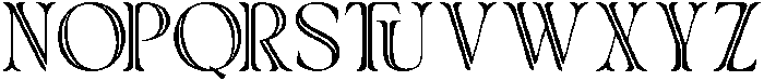 Sahron-Alternate otf (400) Font UPPERCASE