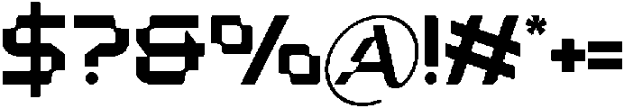 Saibex Regular otf (400) Font OTHER CHARS