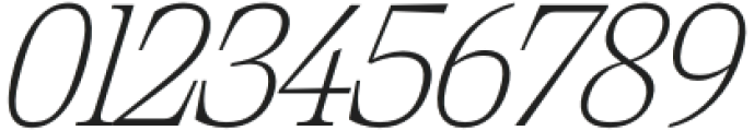 Saigon ExtraLight Italic otf (200) Font OTHER CHARS