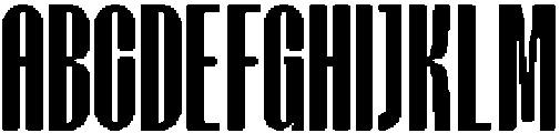Saikro Regular otf (400) Font UPPERCASE