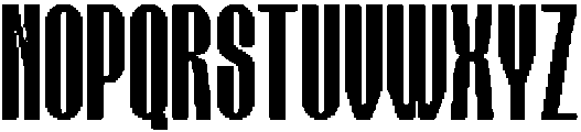 Saikro Regular otf (400) Font UPPERCASE