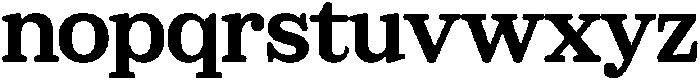 Sailer Bold ttf (700) Font LOWERCASE