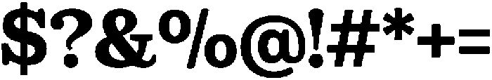 Sailer Extra Bold ttf (700) Font OTHER CHARS