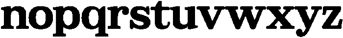 Sailer Extra Bold ttf (700) Font LOWERCASE