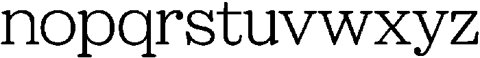 Sailer Light ttf (300) Font LOWERCASE