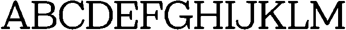 Sailer Regular ttf (400) Font UPPERCASE