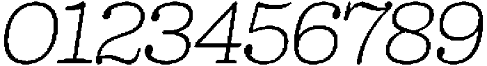 Sailer Thin Italic ttf (100) Font OTHER CHARS