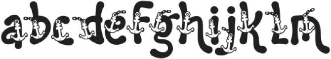 Sailing Scribe Four otf (400) Font LOWERCASE