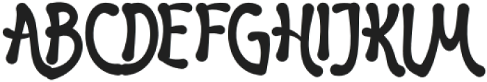 Sailing Scribe Regular otf (400) Font UPPERCASE