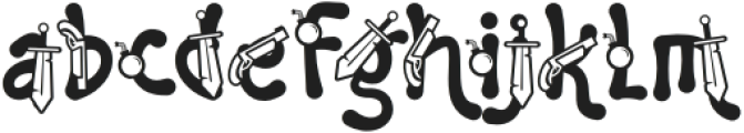 Sailing Scribe Two otf (400) Font LOWERCASE