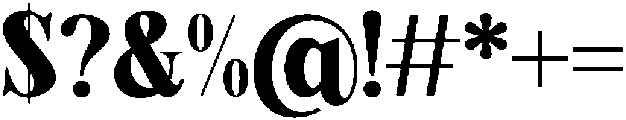 Sailor Mirage Black otf (900) Font OTHER CHARS