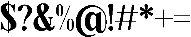Sailor Mirage Bold otf (700) Font OTHER CHARS
