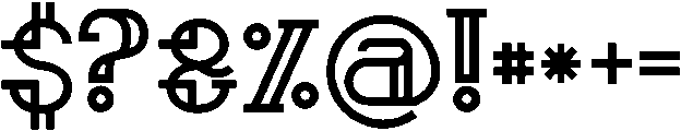 Sailor Regular otf (400) Font OTHER CHARS