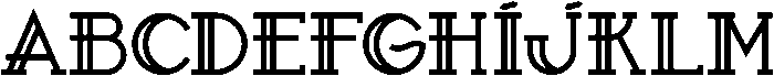 Sailor Regular otf (400) Font UPPERCASE