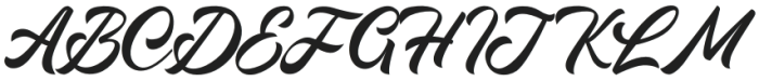 SailorBatavia otf (400) Font UPPERCASE