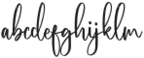 SailorBay otf (400) Font LOWERCASE
