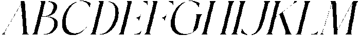 Sainer Bagora Italic Italic otf (400) Font UPPERCASE
