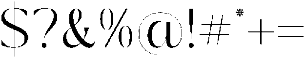 Sainer Bagora otf (400) Font OTHER CHARS