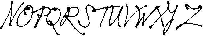 Saint Claire Regular otf (400) Font UPPERCASE