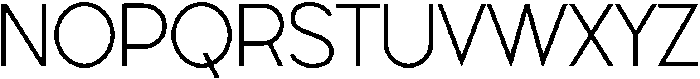 Saint Regular otf (400) Font UPPERCASE