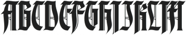 SaintPuerto-Regular otf (400) Font UPPERCASE