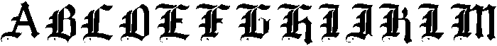 Saints otf (400) Font UPPERCASE