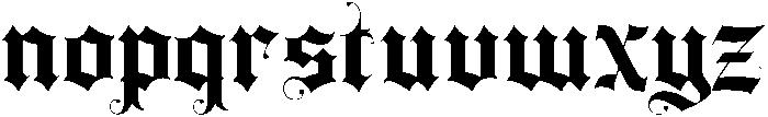 Saints otf (400) Font LOWERCASE