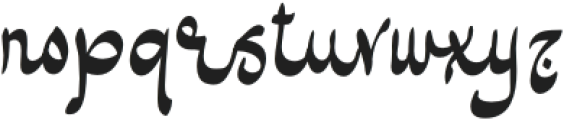 Sajadah otf (400) Font LOWERCASE