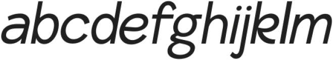 Sakarine  Thin Italic ttf (100) Font LOWERCASE