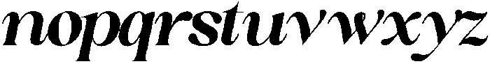 Sakem Extra Bold Italic otf (700) Font LOWERCASE