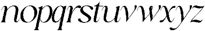 Sakem Extra Light Italic otf (200) Font LOWERCASE