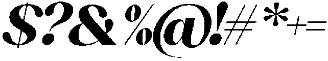 Sakem Heavy Italic otf (800) Font OTHER CHARS