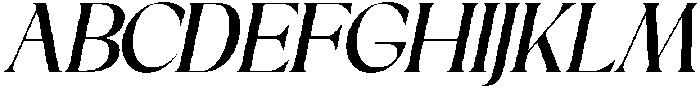 Sakem Italic otf (400) Font UPPERCASE