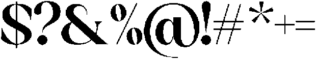 Sakem Semi Bold otf (600) Font OTHER CHARS