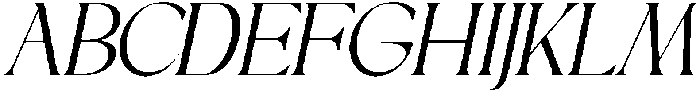 Sakem Thin Italic otf (100) Font UPPERCASE