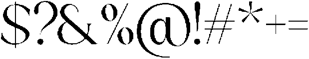 Sakem Thin otf (100) Font OTHER CHARS