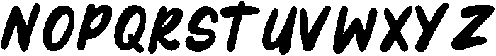 Sakura Regular otf (400) Font LOWERCASE