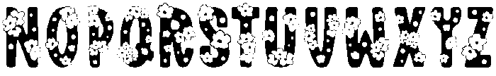 Sakura Regular otf (400) Font LOWERCASE