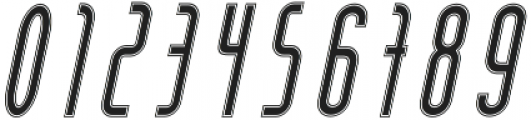 Salah Line Italic otf (400) Font OTHER CHARS
