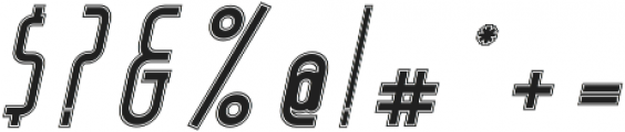 Salah Line Italic otf (400) Font OTHER CHARS