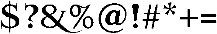 SalamancaTF ttf (400) Font OTHER CHARS