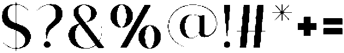 Salcio Regular otf (400) Font OTHER CHARS