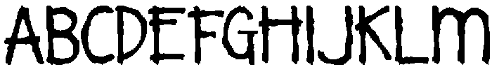 SalemWitch-Regular otf (400) Font UPPERCASE