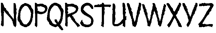 SalemWitch-Regular otf (400) Font UPPERCASE