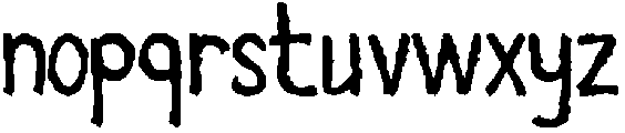 SalemWitch-Regular otf (400) Font LOWERCASE