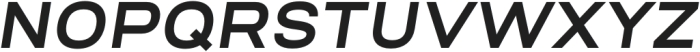 Salena SemiBold Italic otf (600) Font UPPERCASE