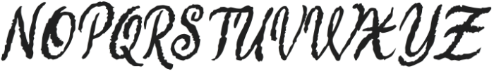 Salentina Italic Regular otf (400) Font UPPERCASE
