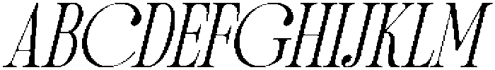 Salgirfen Italic otf (400) Font UPPERCASE