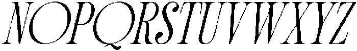 Salgirfen Italic otf (400) Font UPPERCASE
