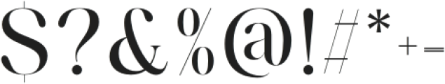 Salindra Regular otf (400) Font OTHER CHARS